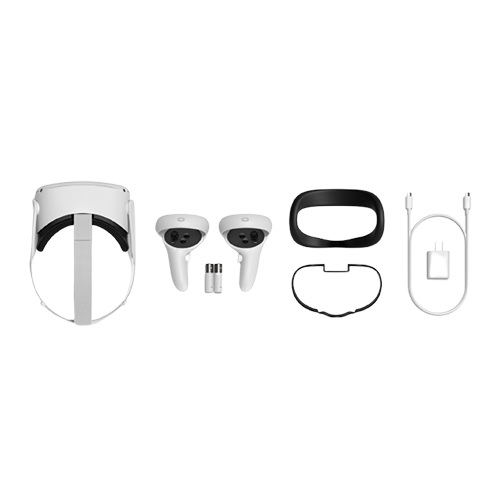 VR Headset with Headphones